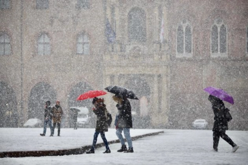 Neve a Bologna di Lunedì 13 Novembre 2017