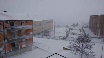 Neve a Matera del Gennaio 2017