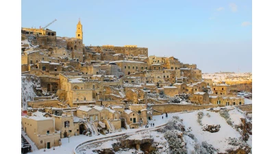 Neve a Matera del Gennaio 2017