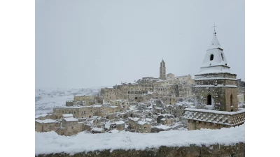 Neve a Matera del Gennaio 2017