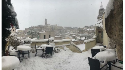 Neve a Matera del Gennaio 2017