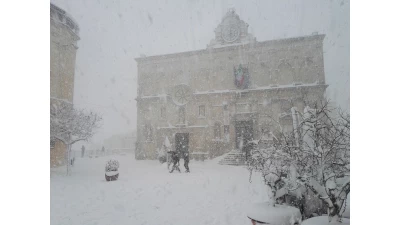 Neve a Matera del Gennaio 2017