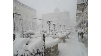 Neve a Matera del Gennaio 2017