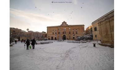 Neve a Matera del Gennaio 2017