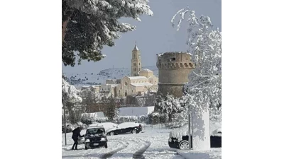 Neve a Matera del Gennaio 2017