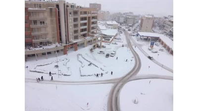 Neve a Matera del Gennaio 2017