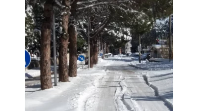 Neve a Matera del Gennaio 2017