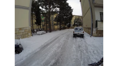 Neve a Matera del Gennaio 2017