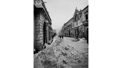 Neve a Matera del Gennaio 2017