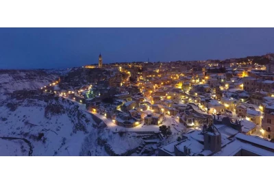 Neve a Matera del Gennaio 2017