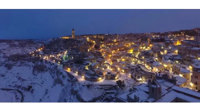 Neve a Matera del Gennaio 2017