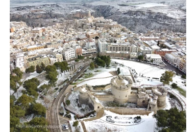 Neve a Matera del Febbraio 2021